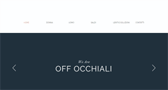 Desktop Screenshot of offocchiali.it